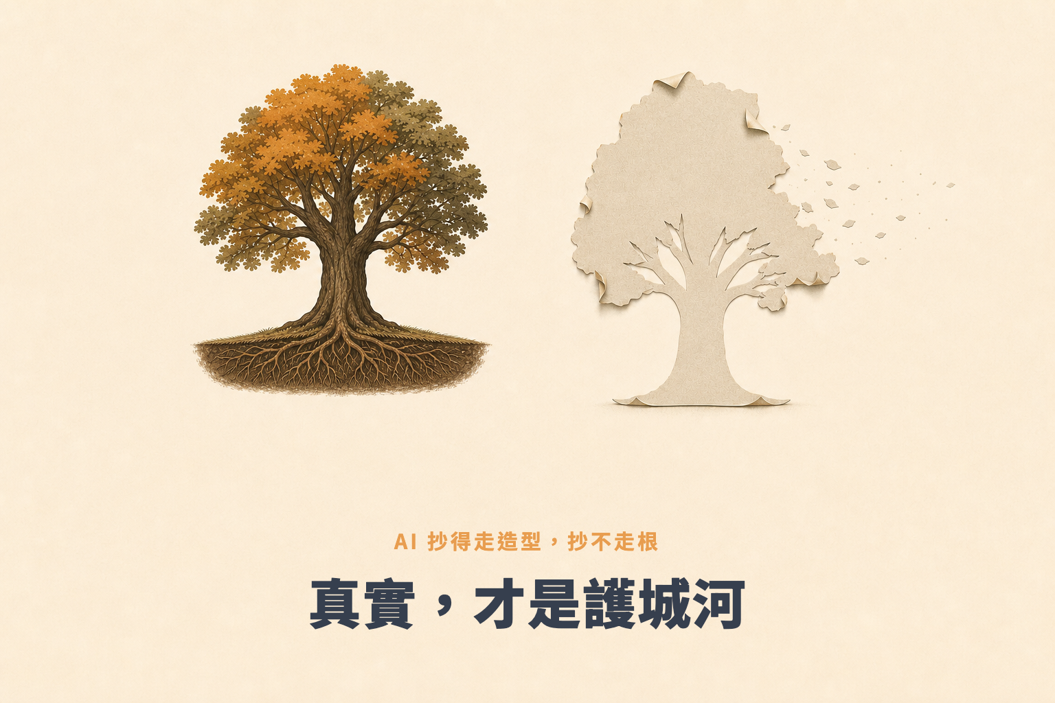 產品被 AI 秒殺抄襲的年代，個人品牌是唯一護城河
